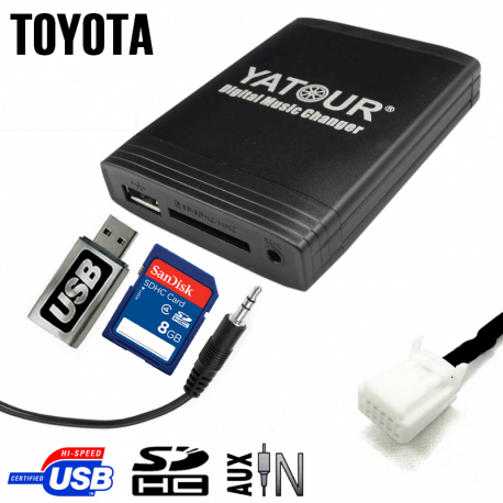 Usb вместо кнопки toyota